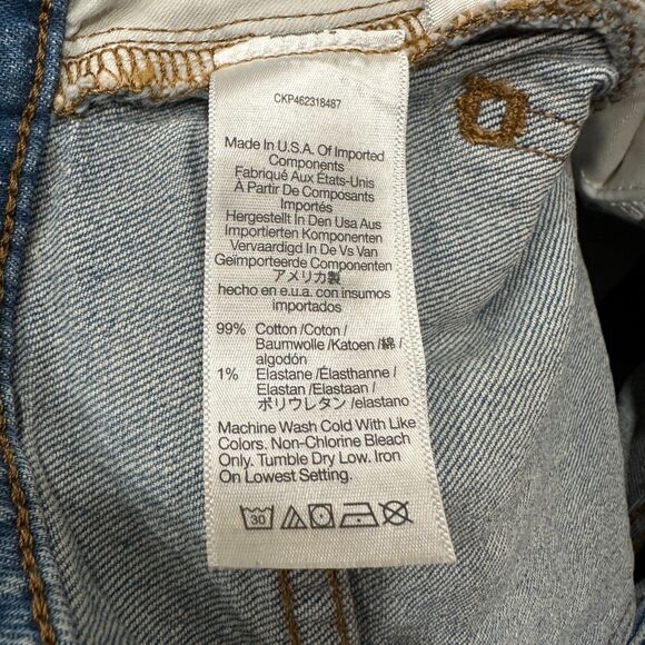 Madewell Balloon Jeans Women's 23 Cropped High Rise Curved Mom Denim - Picture 11 of 12